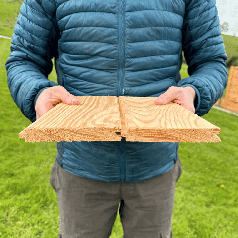 Tongue and Groove Timber Cladding The Larch Cladding Company